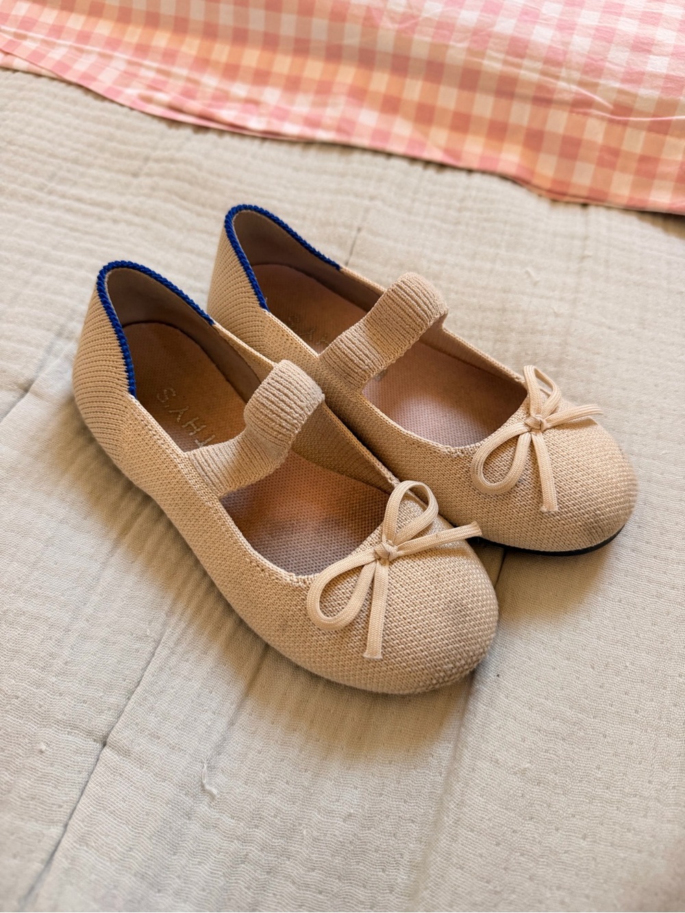 Girls Rothy’s Mary Jane Knit Ballet Flats with Bow - Rothy’s sz 11
